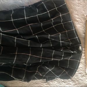 Loft Plaid Fall Kimono